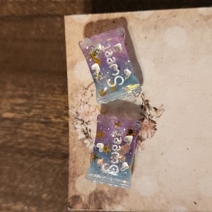 Stud candy earrings